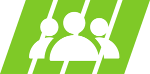 JPS style icon with an image of people, representing JPS customer-first philosophy