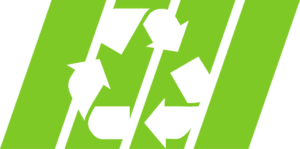 JPS style icon with an image of cycling arrows representing the importance of sustainability at JPS